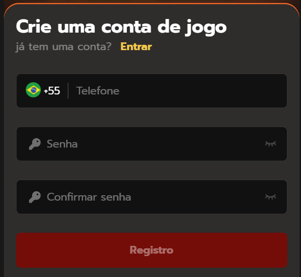 Formulário de Registro 831WIN